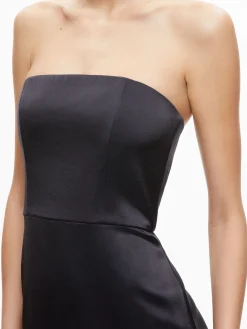 Alice and Olivia DOREEN STRAPLESS MAXI DRESS BLACK*DRESSES | DRESSES | CLOTHING