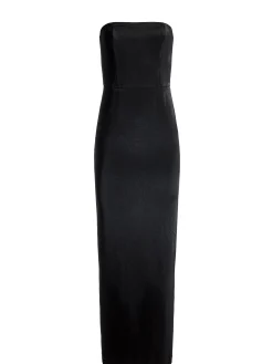 Alice and Olivia DOREEN STRAPLESS MAXI DRESS BLACK*DRESSES | DRESSES | CLOTHING