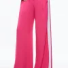 Alice and Olivia ERIC MID RISE PANT WITH TUX STRIPE *CLOTHING