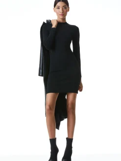 Alice and Olivia ESTELLE TWO WAY MINI DRESS BLACK*FEATURED SHOPS | DRESSES | CLOTHING
