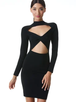 Alice and Olivia ESTELLE TWO WAY MINI DRESS BLACK*FEATURED SHOPS | DRESSES | CLOTHING