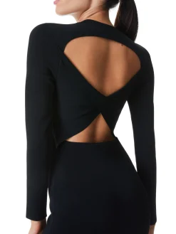 Alice and Olivia ESTELLE TWO WAY MINI DRESS BLACK*FEATURED SHOPS | DRESSES | CLOTHING