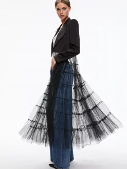 Alice and Olivia EVERLY TULLE BLAZER *FEATURED SHOPS | CLOTHING