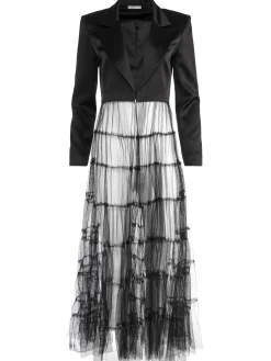 Alice and Olivia EVERLY TULLE BLAZER *FEATURED SHOPS | CLOTHING