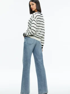 Alice and Olivia FILA CREWNECK PULLOVER *FEATURED SHOPS | CLOTHING