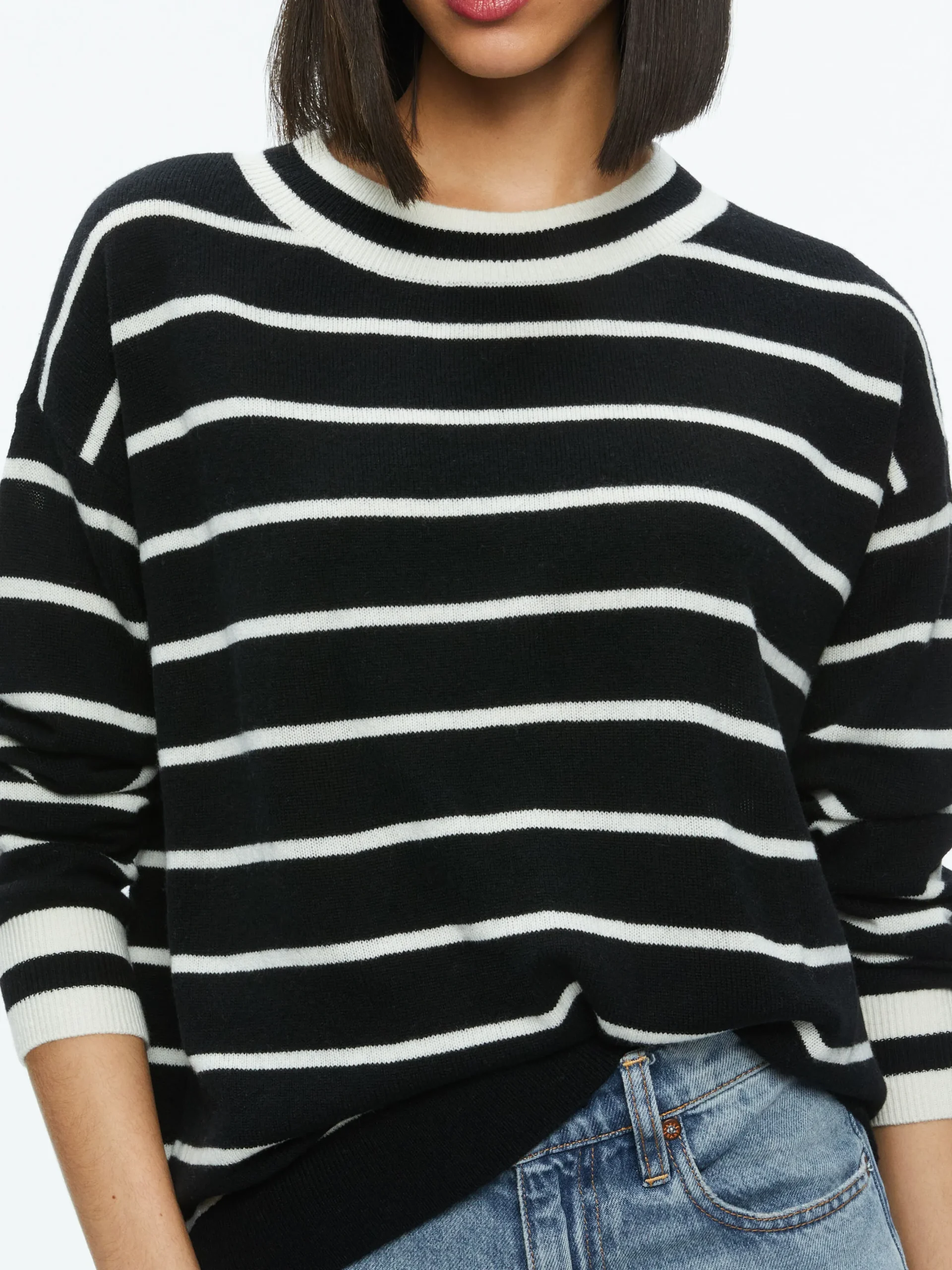 Alice and Olivia FILA CREWNECK PULLOVER *FEATURED SHOPS | CLOTHING