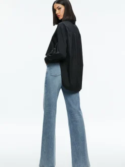 Alice and Olivia FINELY HIGH-LOW BLOUSE *FEATURED SHOPS | FEATURED SHOPS | CLOTHING