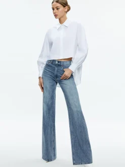 Alice and Olivia FINELY HIGH-LOW BLOUSE *FEATURED SHOPS | FEATURED SHOPS | CLOTHING