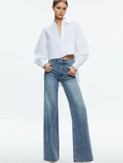 Alice and Olivia FINELY HIGH-LOW BLOUSE *FEATURED SHOPS | FEATURED SHOPS | CLOTHING