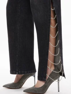 Alice and Olivia GAYLE EMBELLISHED SIDE JEAN *FEATURED SHOPS | CLOTHING | CLOTHING