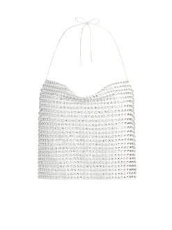 Alice and Olivia GRAZI EMBELLISHED TIE BACK CROP TOP + RILEY EMBELLISHED MINI SKIRT *CLOTHING
