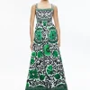 Alice and Olivia GUINEVERE MAXI DRESS MONARCH LIGHT EMERALD LARGE*FEATURED SHOPS | DRESSES | DRESSES | CLOTHING