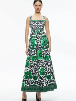 Alice and Olivia GUINEVERE MAXI DRESS MONARCH LIGHT EMERALD LARGE*FEATURED SHOPS | DRESSES | DRESSES | CLOTHING