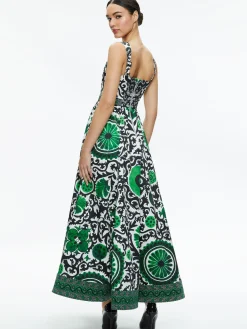 Alice and Olivia GUINEVERE MAXI DRESS MONARCH LIGHT EMERALD LARGE*FEATURED SHOPS | DRESSES | DRESSES | CLOTHING
