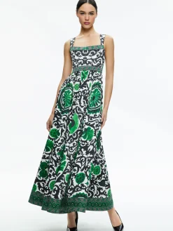 Alice and Olivia GUINEVERE MAXI DRESS MONARCH LIGHT EMERALD LARGE*FEATURED SHOPS | DRESSES | DRESSES | CLOTHING