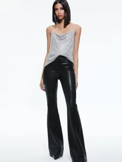 Alice and Olivia HARMON CRYSTAL CHAINMAIL SLIP TANK *FEATURED SHOPS | CLOTHING