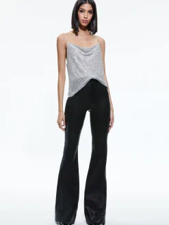 Alice and Olivia HARMON CRYSTAL CHAINMAIL SLIP TANK *FEATURED SHOPS | CLOTHING