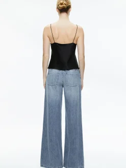 Alice and Olivia HARMON DRAPEY SLIP TANK *FEATURED SHOPS | CLOTHING