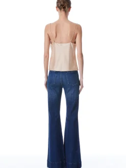 Alice and Olivia HARMON DRAPEY SLIP TANK *CLOTHING