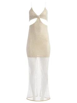 Alice and Olivia HAVANA EMBELLISHED CUT OUT DRESS *DRESSES | DRESSES | CLOTHING