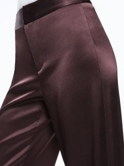 Alice and Olivia JC WIDE LEG SIDE SLIT PANT TOFFEE*FEATURED SHOPS | CLOTHING