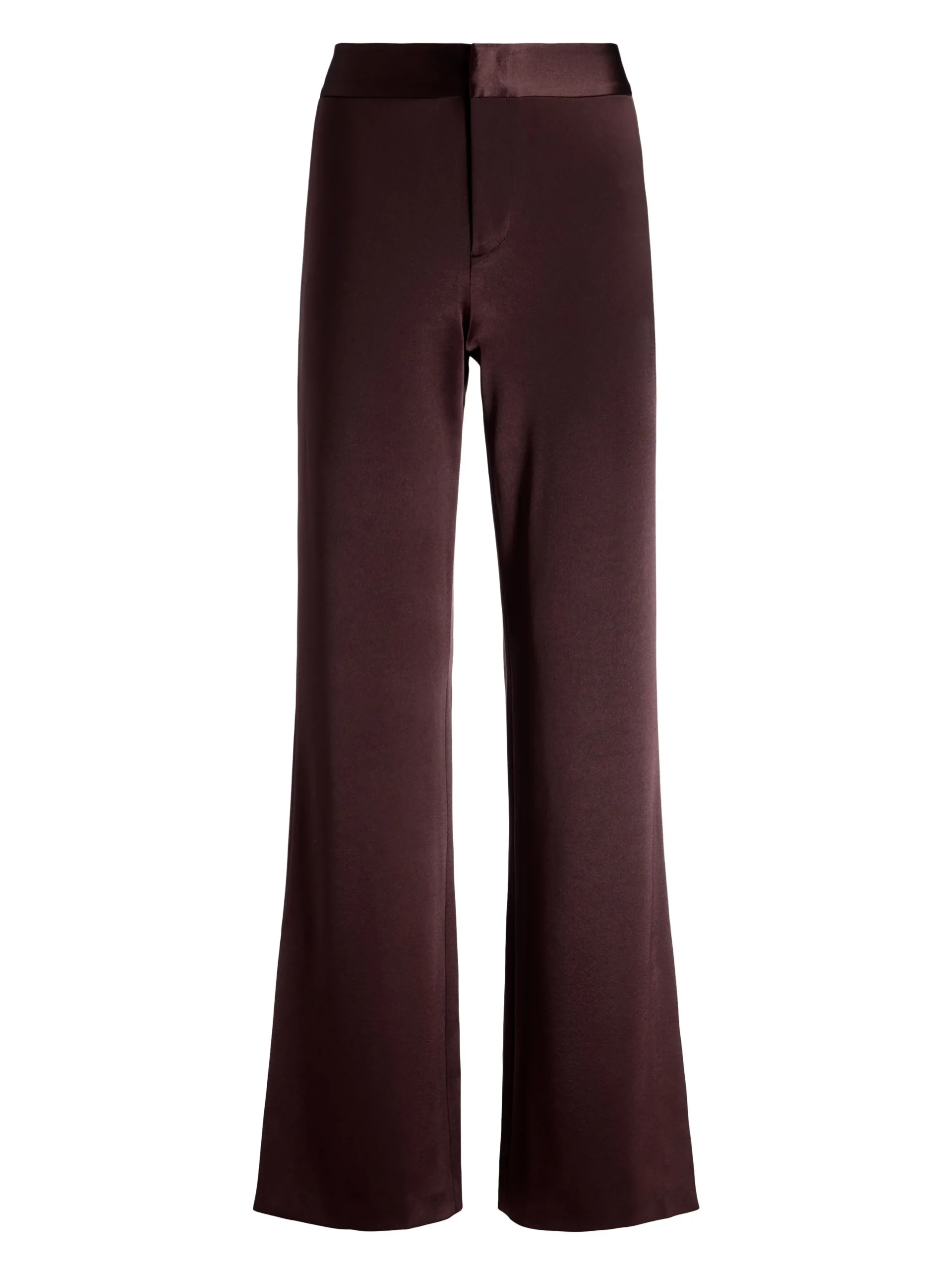Alice and Olivia JC WIDE LEG SIDE SLIT PANT TOFFEE*FEATURED SHOPS | CLOTHING