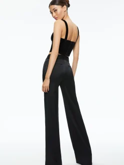 Alice and Olivia JEANNA BUSTIER TOP BLACK*CLOTHING