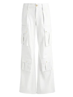 Alice and Olivia JOETTE VEGAN LEATHER CARGO PANT *FEATURED SHOPS | FEATURED SHOPS | FEATURED SHOPS | CLOTHING