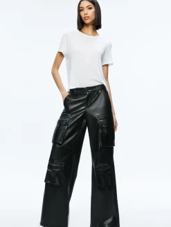 Alice and Olivia JOETTE VEGAN LEATHER CARGO PANT *FEATURED SHOPS | FEATURED SHOPS | CLOTHING