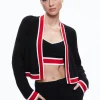 Alice and Olivia JUANA CROPPED CARDIGAN + MAUDE BRALETTE *CLOTHING