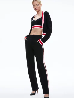 Alice and Olivia JUANA CROPPED CARDIGAN + MAUDE BRALETTE *CLOTHING