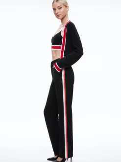 Alice and Olivia JUANA CROPPED CARDIGAN + MAUDE BRALETTE *CLOTHING