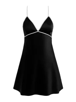 Alice and Olivia JULIENNE EMBELLISHED V-NECK MINI DRESS *DRESSES | DRESSES | CLOTHING