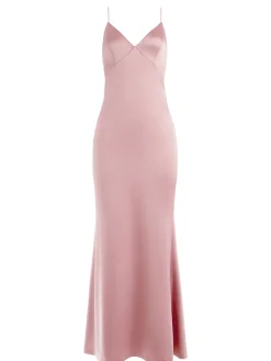Alice and Olivia JULIETTA MAXI SLIP DRESS BURNT ROSE*FEATURED SHOPS | DRESSES | CLOTHING