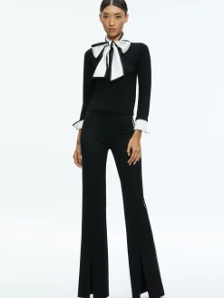 Alice and Olivia JUSTINA PULLOVER BLACK COMBO*FEATURED SHOPS | FEATURED SHOPS | CLOTHING