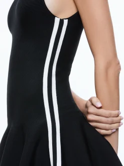 Alice and Olivia KIMI SIDE STRIPE MINI DRESS *FEATURED SHOPS | DRESSES | CLOTHING