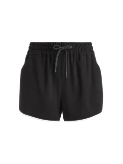 Alice and Olivia KIR COLORBLOCK RUNNING SHORT BLACK/OFF WHITE*FEATURED SHOPS | CLOTHING
