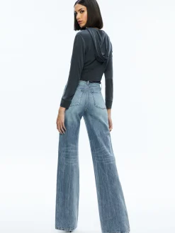 Alice and Olivia KIRK WRAP FRONT HOODIE *FEATURED SHOPS | CLOTHING