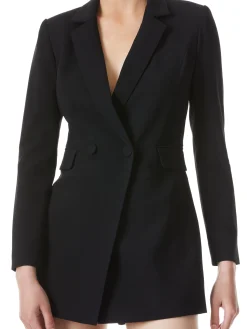 Alice and Olivia KYRIE TUXEDO SKORT ROMPER BLACK*FEATURED SHOPS | FEATURED SHOPS | CLOTHING