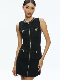 Alice and Olivia LACHLAN MINI DRESS BLACK*FEATURED SHOPS | FEATURED SHOPS | FEATURED SHOPS | DRESSES | CLOTHING