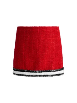 Alice and Olivia LANDON TWEED CROPPED JACKET + RUBI TWEED MINI SKIRT *CLOTHING