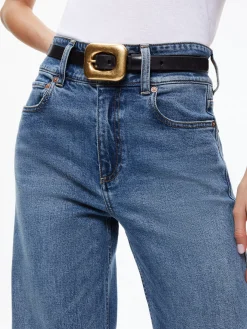 Alice and Olivia LETTY BUCKLE BELT *CLOTHING