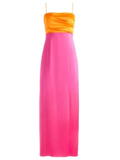 Alice and Olivia LILITA MAXI DRESS TANGERINE/CANDY*DRESSES | DRESSES | CLOTHING