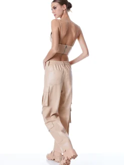 Alice and Olivia LUIS VEGAN LEATHER CARGO PANT *FEATURED SHOPS | FEATURED SHOPS | CLOTHING
