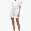 Alice and Olivia LURLENE SHORT SLEEVE VEGAN LEATHER MINI DRESS *FEATURED SHOPS | FEATURED SHOPS | DRESSES | CLOTHING