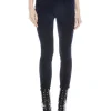 Alice and Olivia MADDOX SIDE ZIP SUEDE LEGGING *CLOTHING