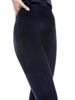 Alice and Olivia MADDOX SIDE ZIP SUEDE LEGGING *CLOTHING