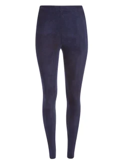 Alice and Olivia MADDOX SIDE ZIP SUEDE LEGGING *CLOTHING