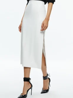 Alice and Olivia MAEVE VEGAN LEATHER MIDI SKIRT *FEATURED SHOPS | FEATURED SHOPS | FEATURED SHOPS | FEATURED SHOPS | CLOTHING
