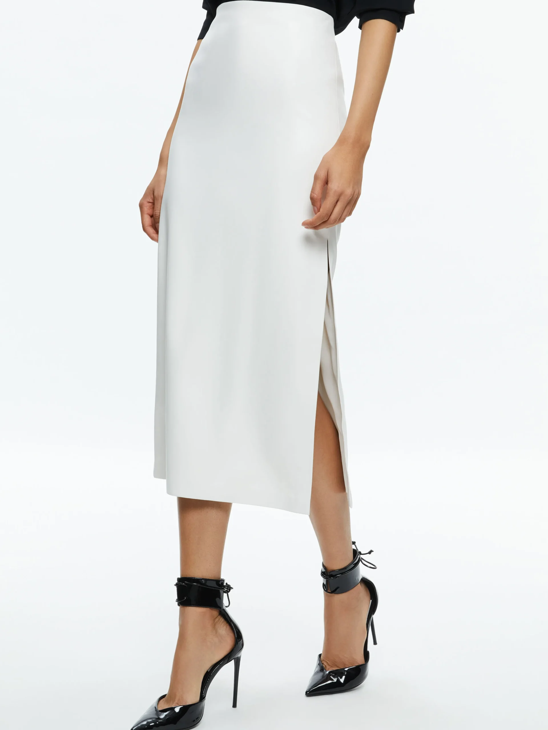 Alice and Olivia MAEVE VEGAN LEATHER MIDI SKIRT *FEATURED SHOPS | FEATURED SHOPS | FEATURED SHOPS | FEATURED SHOPS | CLOTHING
